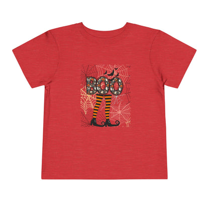 Toddler Boo Crew Witch Feet Tee