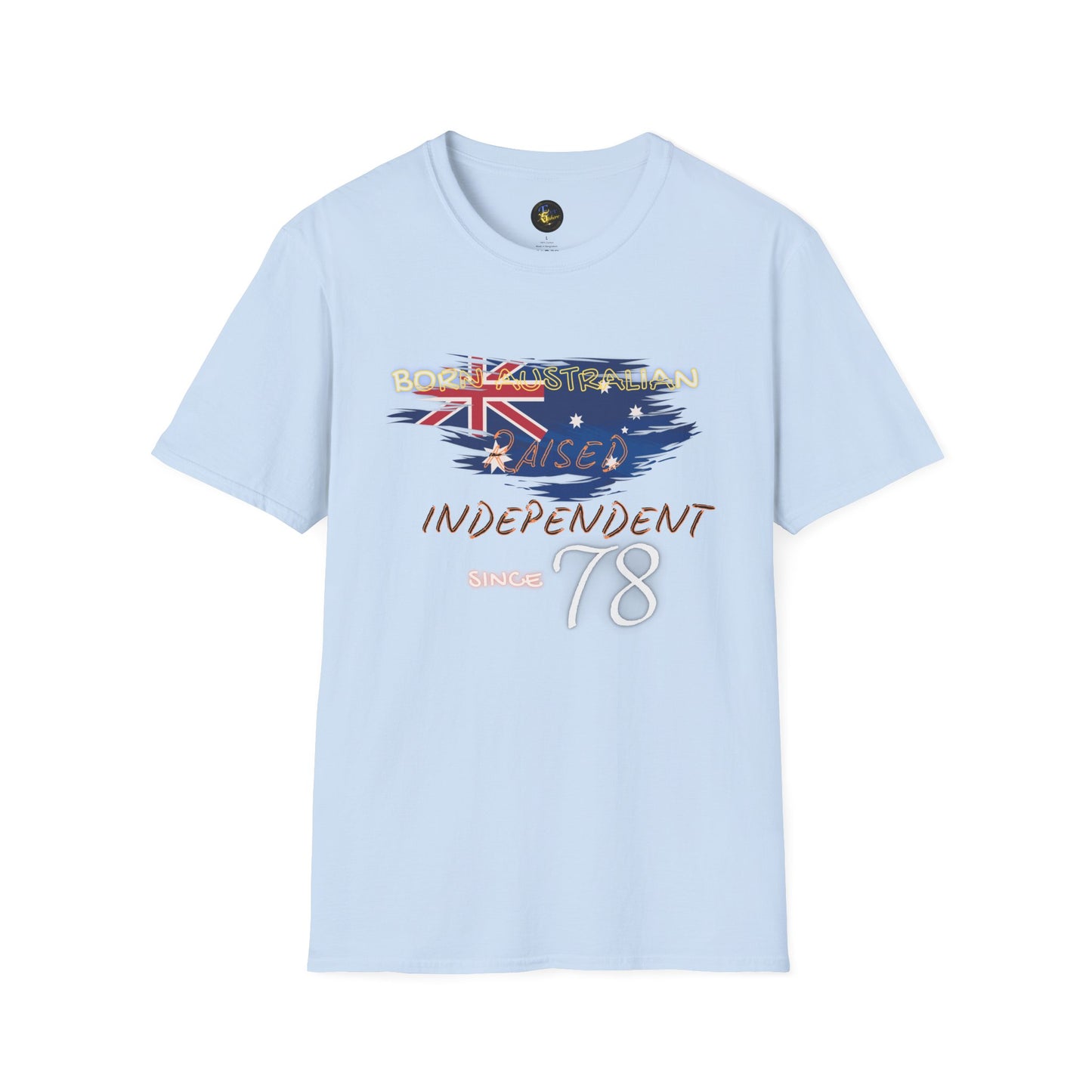 PERSONALIZE Born Australian Unisex Cotton T-Shirt - Independent Spirit Tee