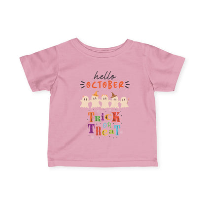 Baby Spooky Rainbow Trick-or-Treat Top Tee