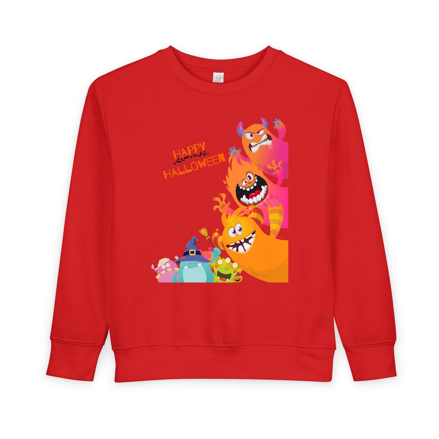 Toddler Happy Halloween Monsters Sweatshirt