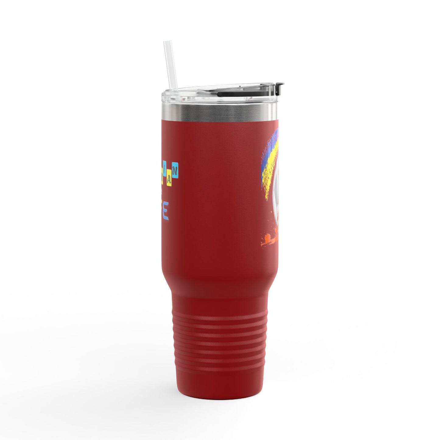 Ukrainian for Life Travel Mug, 40oz