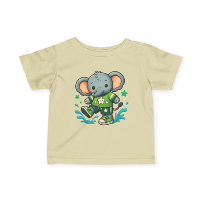Baby Splash & Dash Elephants Tee