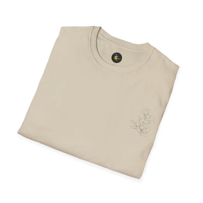 Wild Spirit Butterfly V-Neck Tee for Women