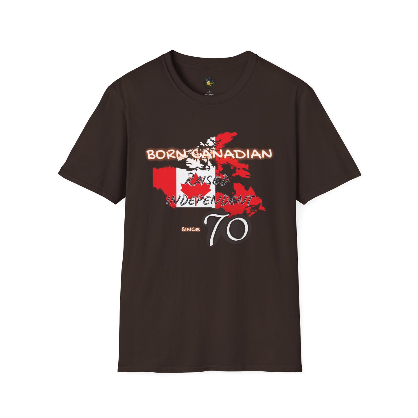 PERSONALIZE Born Canadian Unisex Cotton T-Shirt - Independent Spirit Tee