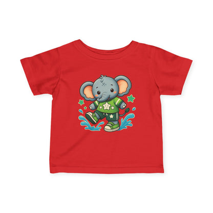 Baby Splash & Dash Elephants Tee