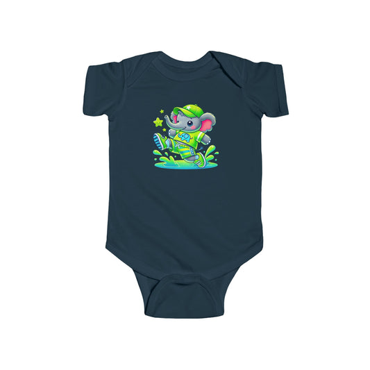 Baby Bright Stars & Big Smiles Short Sleeve Bodysuit