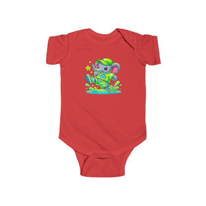 Baby Bright Stars & Big Smiles Short Sleeve Bodysuit