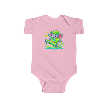 Baby Bright Stars & Big Smiles Short Sleeve Bodysuit