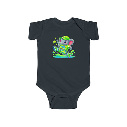 Baby Bright Stars & Big Smiles Short Sleeve Bodysuit