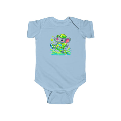 Baby Bright Stars & Big Smiles Short Sleeve Bodysuit