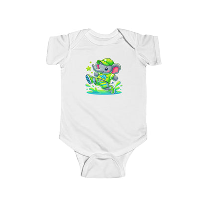 Baby Bright Stars & Big Smiles Short Sleeve Bodysuit