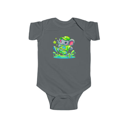 Baby Bright Stars & Big Smiles Short Sleeve Bodysuit