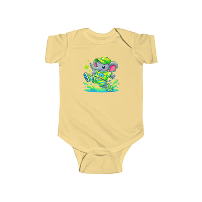 Baby Bright Stars & Big Smiles Short Sleeve Bodysuit