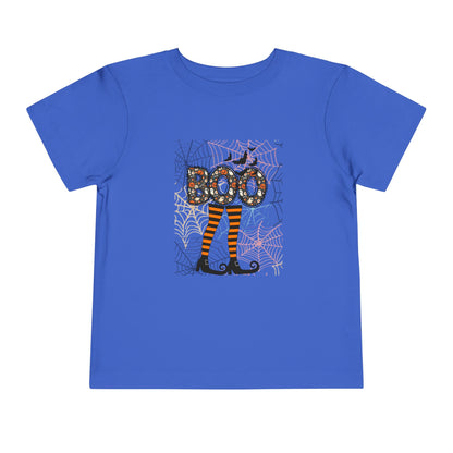 Toddler Boo Crew Witch Feet Tee