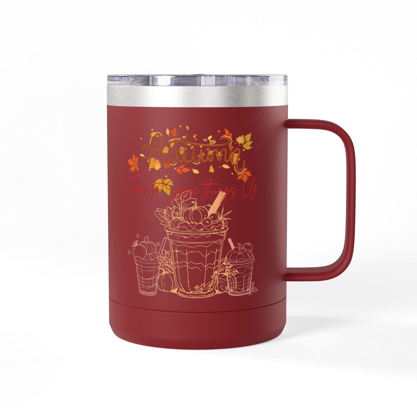 Autumn Coffee Mug Tumbler, 15oz