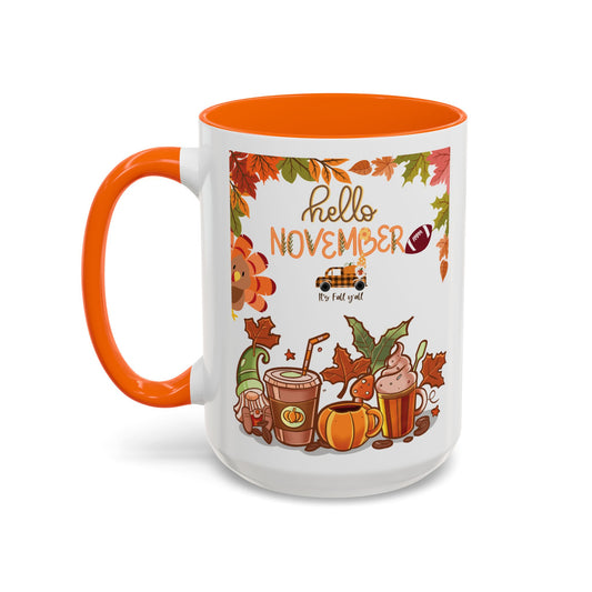 Hello Autumn Mug  Size 11oz, 15oz