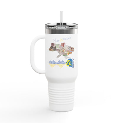 Ukrainian Free Spirit Travel Mug, 40oz