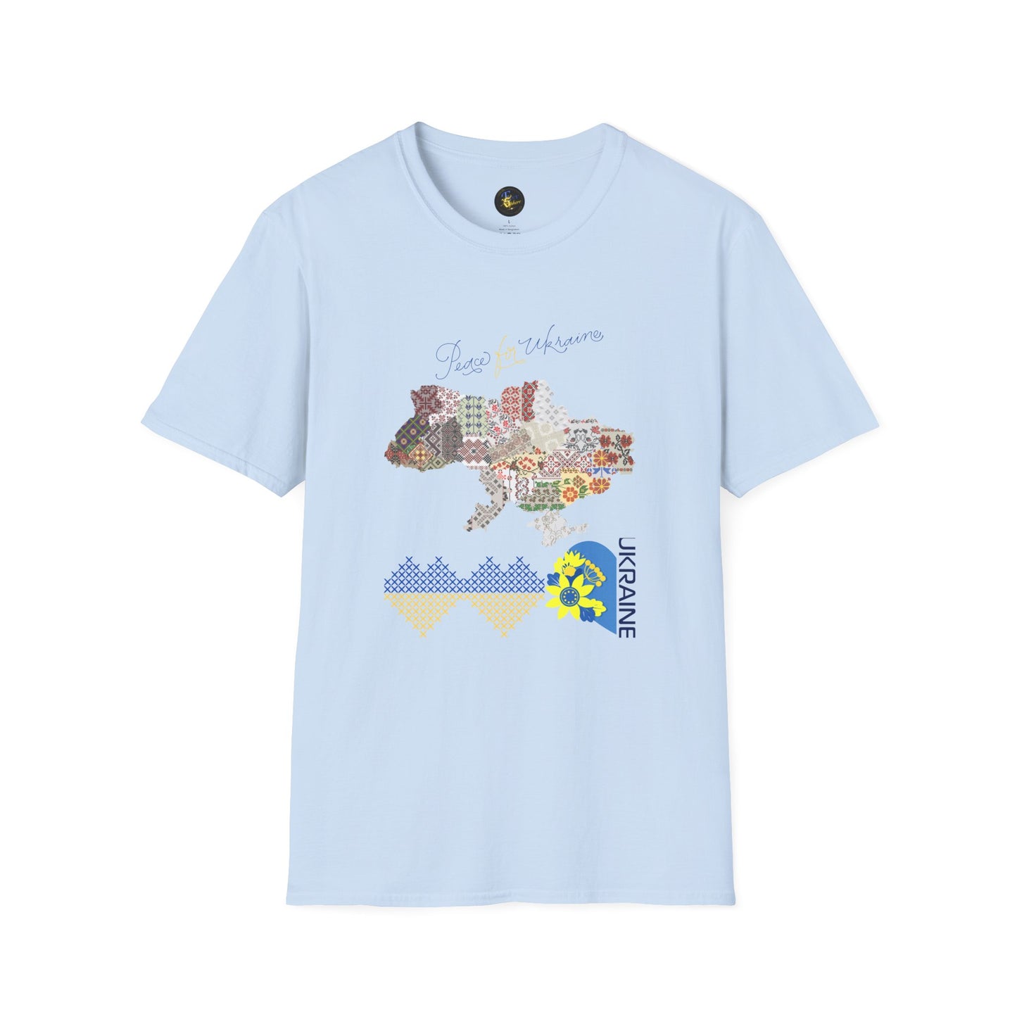 Peace in Every Stitch - Unisex Cotton T-Shirt