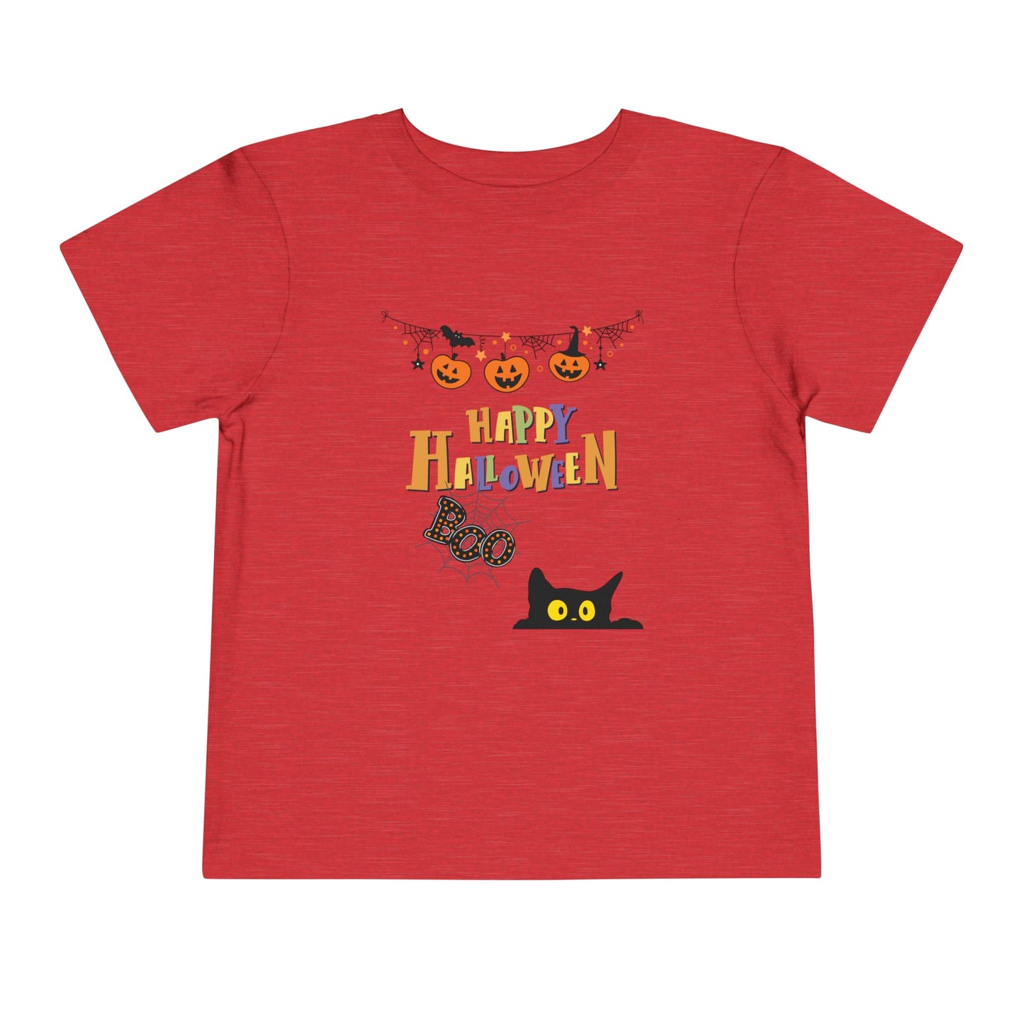 Toddler Black Cat & Pumpkin Patch Tee