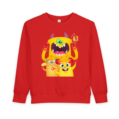 Toddler Yellow Monsters Sweatshirt
