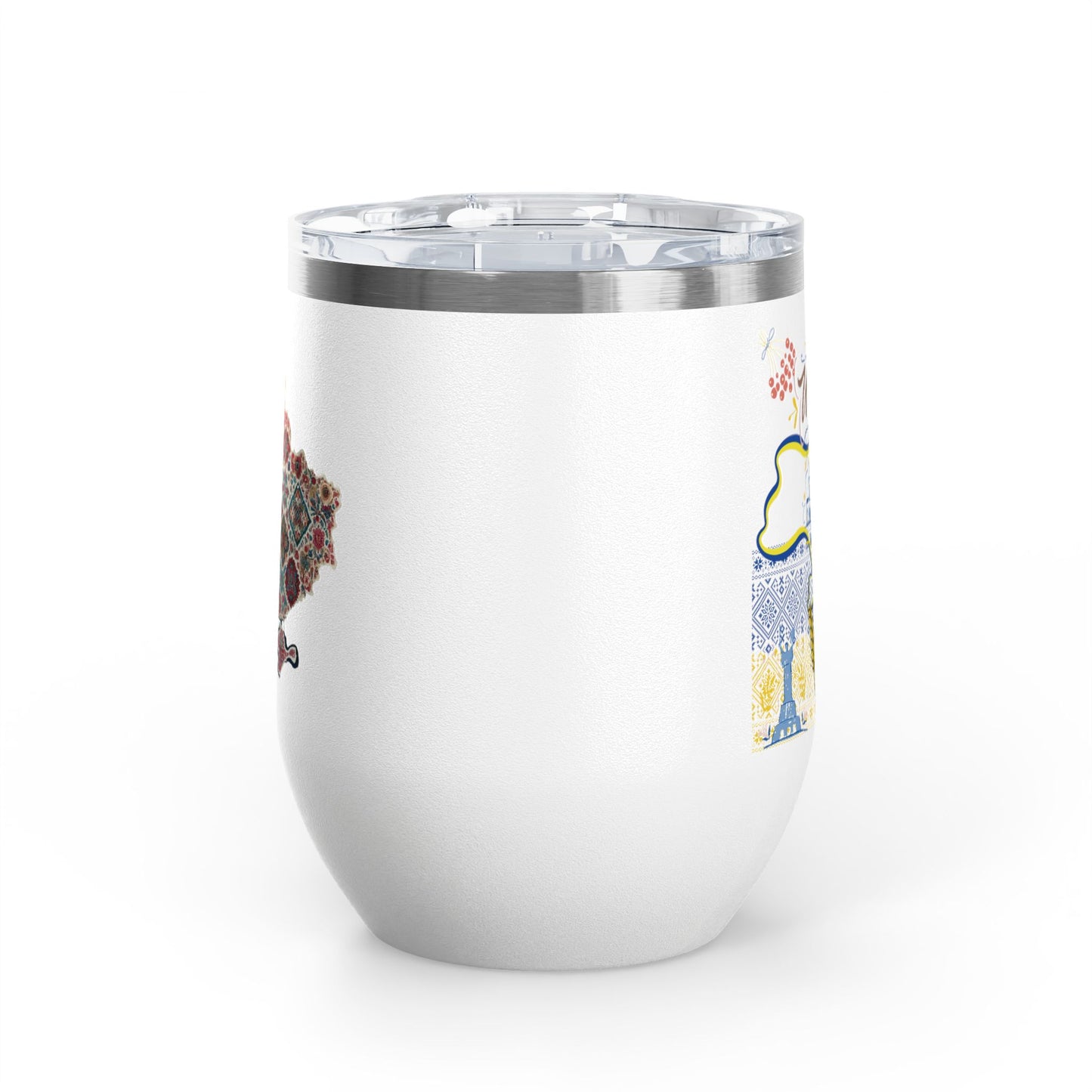 Ukrainian Pride Travel Mug   Size 12oz