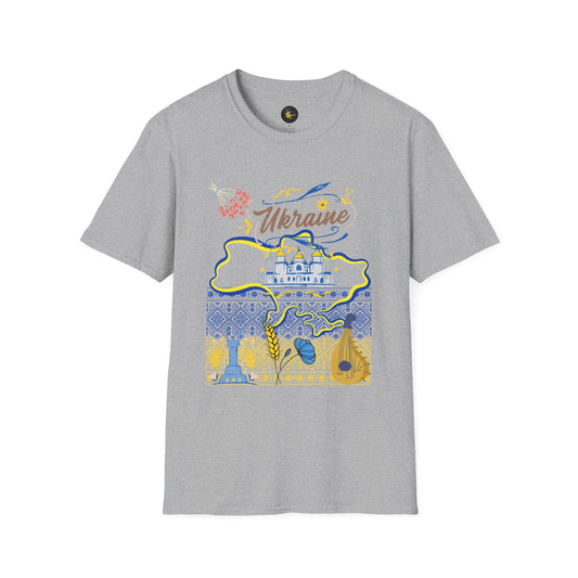 Fields, Faith & Freedom - Unisex Cotton T-Shirt for Men & Women