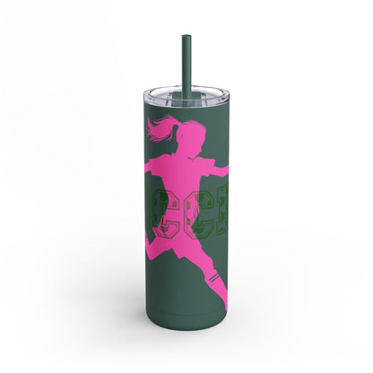 Girls Soccer Season Tumbler | 20oz