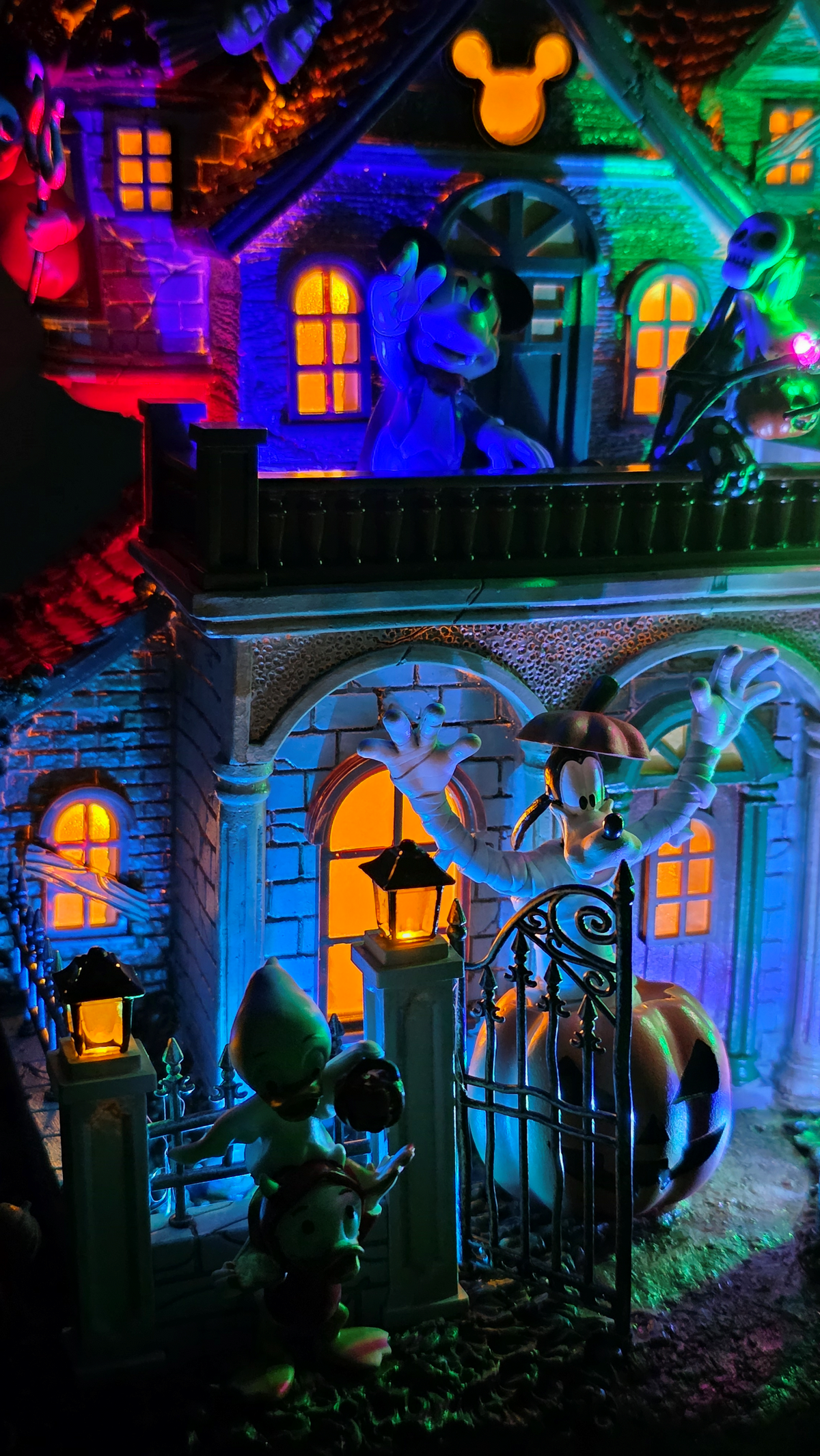 Disney Halloween Party House with Lights and Music