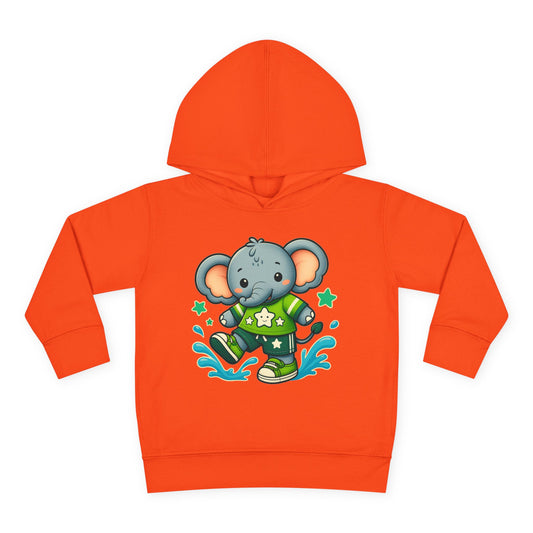 Toddler Splash & Dash Elephants Fleece Hoodie