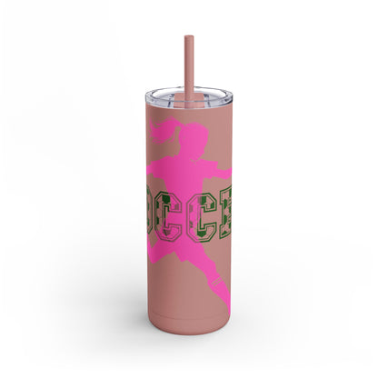 Girls Soccer Season Tumbler | 20oz