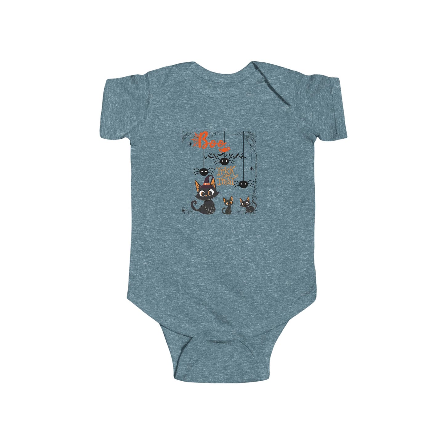 Baby Purr & Scare Short Sleeve Bodysuit