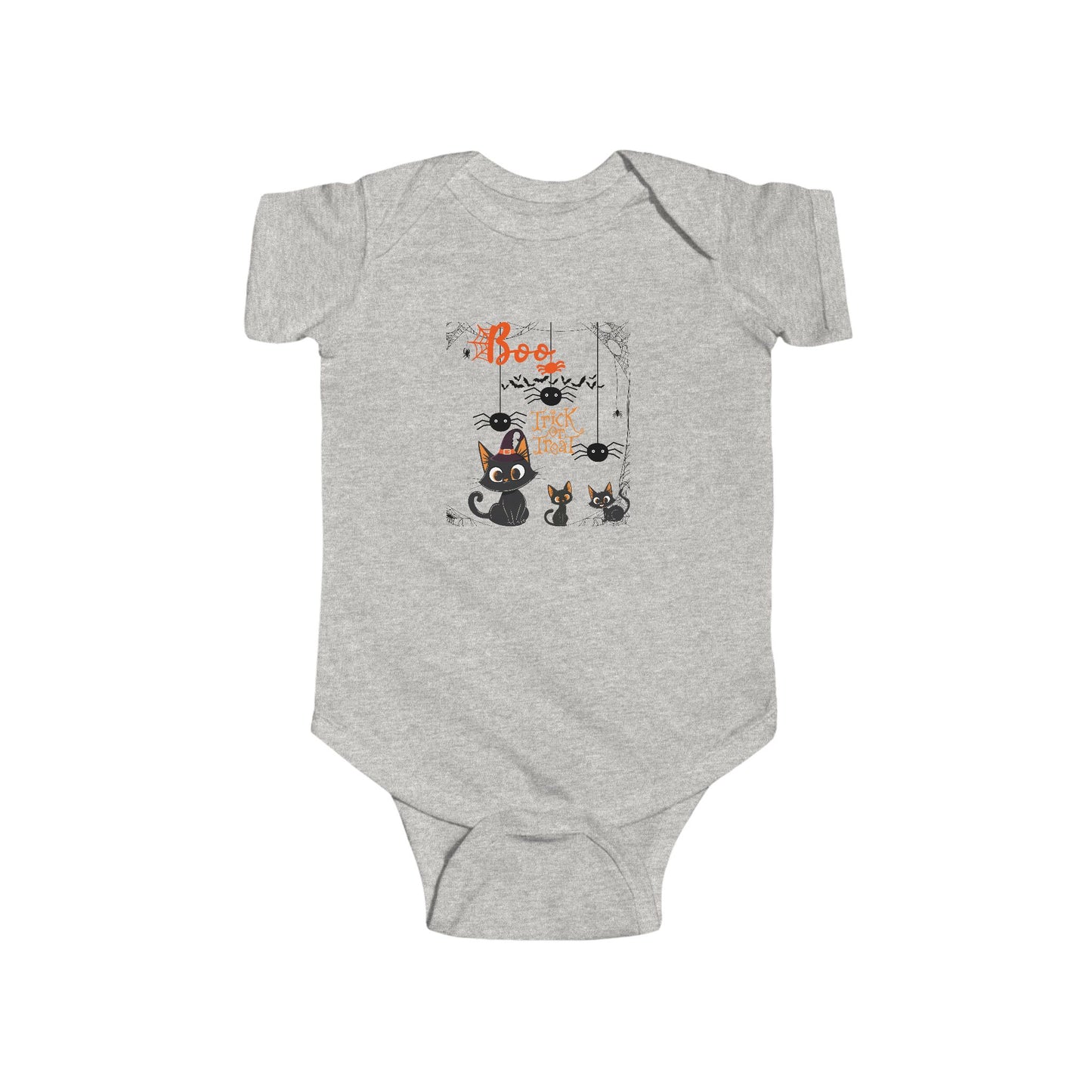 Baby Purr & Scare Short Sleeve Bodysuit