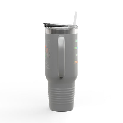 Game On  Football Season Sporty Insulated Travel Mug, 40oz