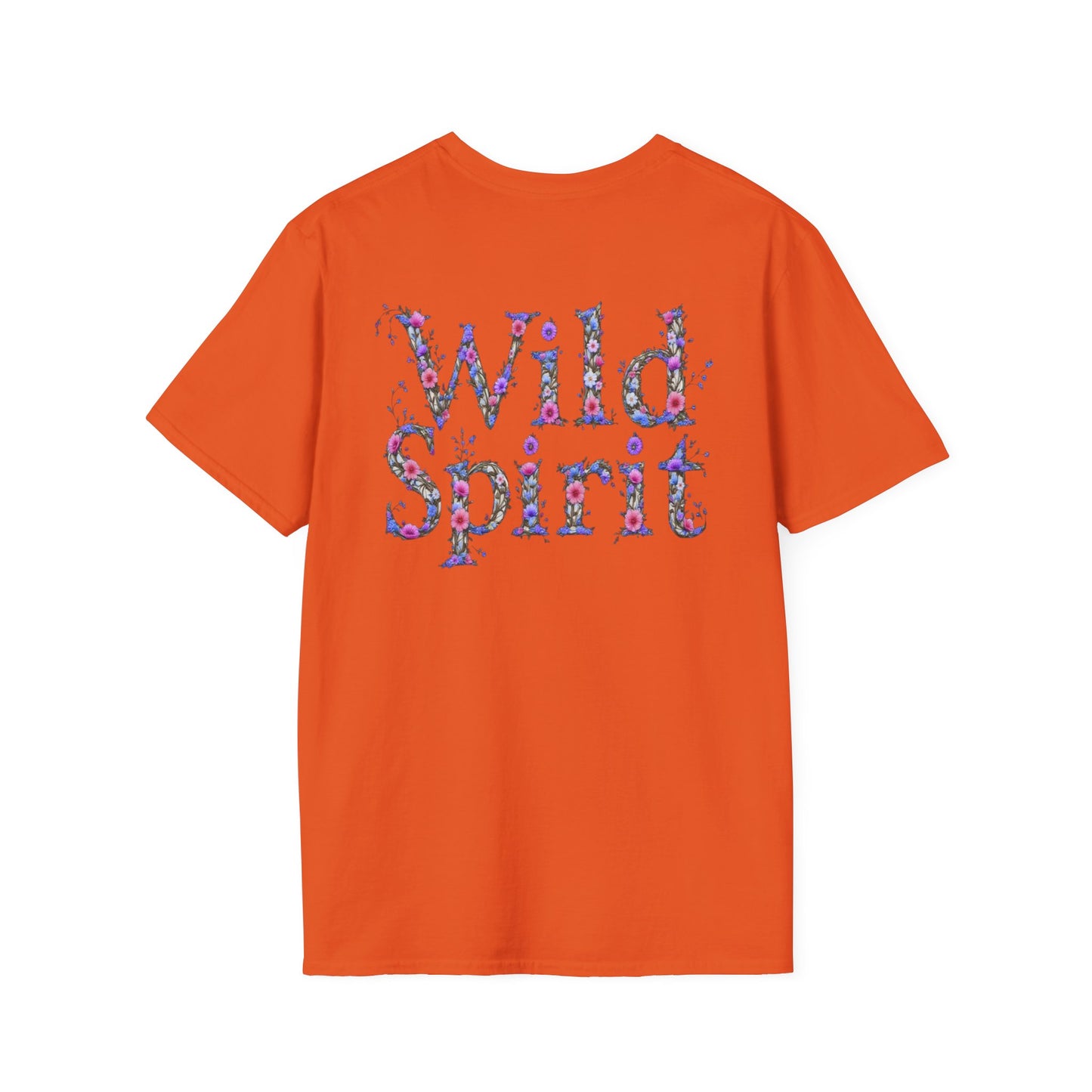 Wild Spirit Butterfly V-Neck Tee for Women