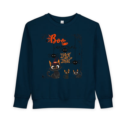 Toddler Kittens Halloween Sweatshirt