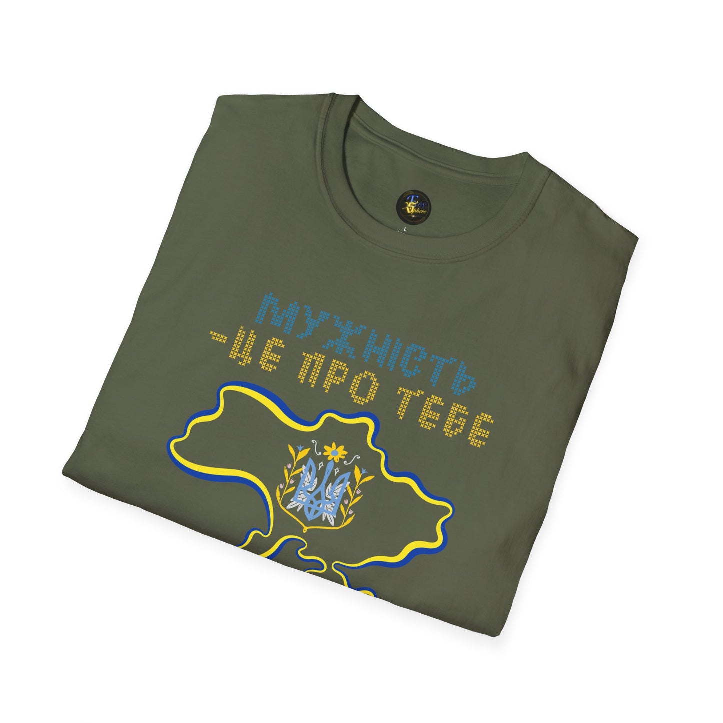 Bravery Lives Here - Unisex Cotton T-Shirt