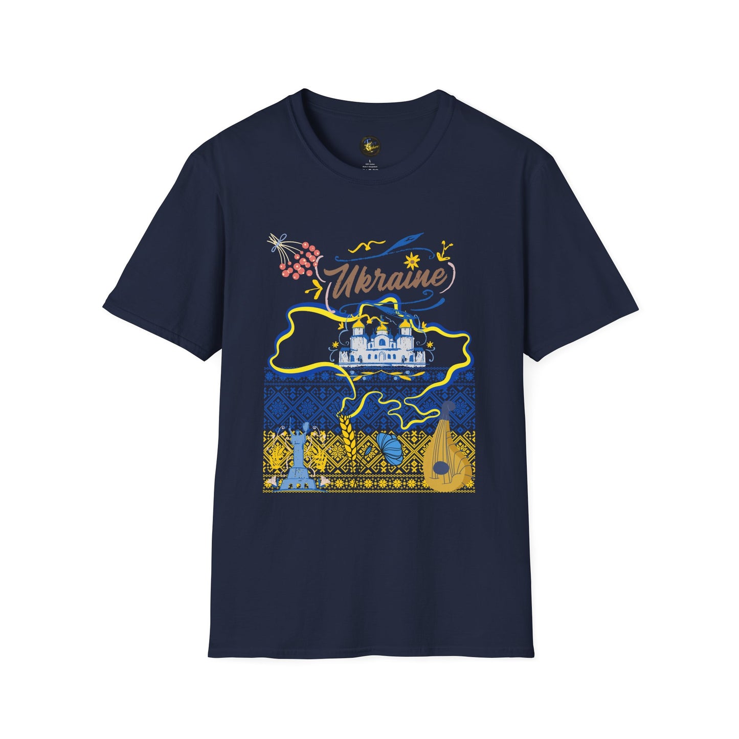 Fields, Faith & Freedom - Unisex Cotton T-Shirt for Men & Women