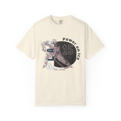 PERSONALIZE Women's Hockey Goalkeeper Garment-Dyed T-shirt