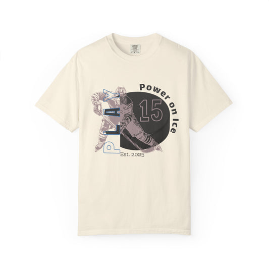 PERSONALIZE Women's Hockey Goalkeeper Garment-Dyed T-shirt