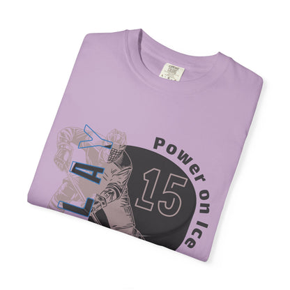 PERSONALIZE Women's Hockey Goalkeeper Garment-Dyed T-shirt