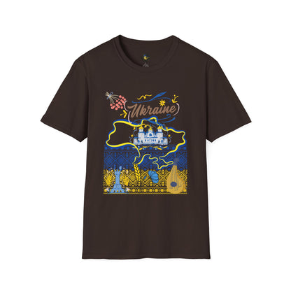 Fields, Faith & Freedom - Unisex Cotton T-Shirt for Men & Women