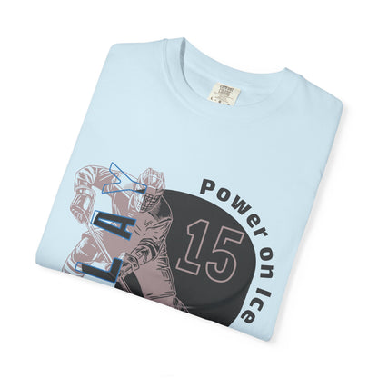 PERSONALIZE Women's Hockey Goalkeeper Garment-Dyed T-shirt