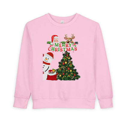 Toddler Christmas Snowman  Sweatshirt