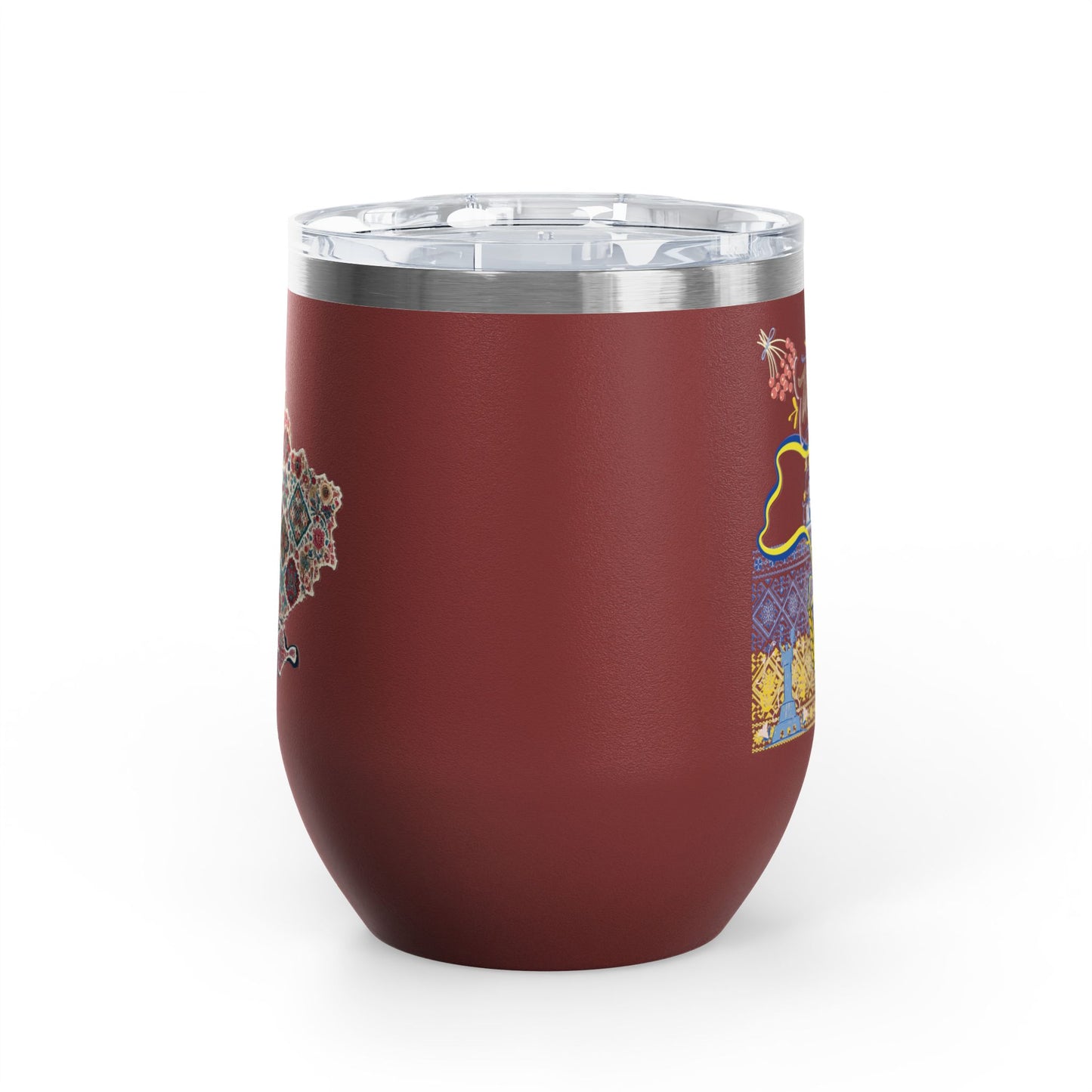Ukrainian Pride Travel Mug   Size 12oz