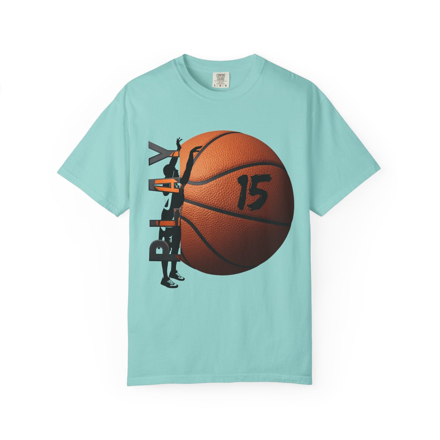 PERSONALIZE Unisex Basketball Garment-Dyed T-shirt Always in Play Mode