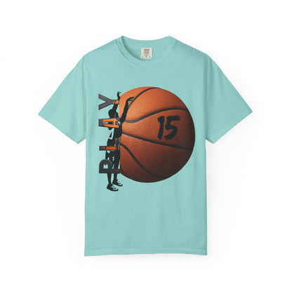 PERSONALIZE Unisex Basketball Garment-Dyed T-shirt Always in Play Mode