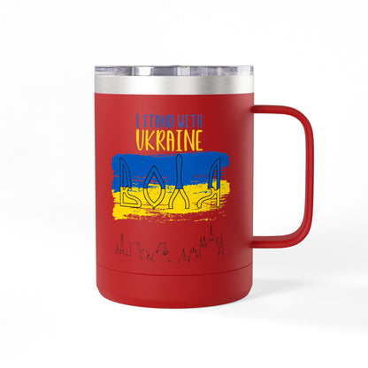 Freedom for Ukraine Mug Tumbler, 15oz