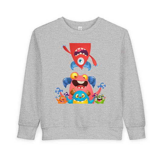 Toddler Playful Monsters Sweatshirt