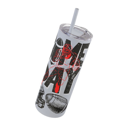 Football Season Game On  Tumbler, 20oz