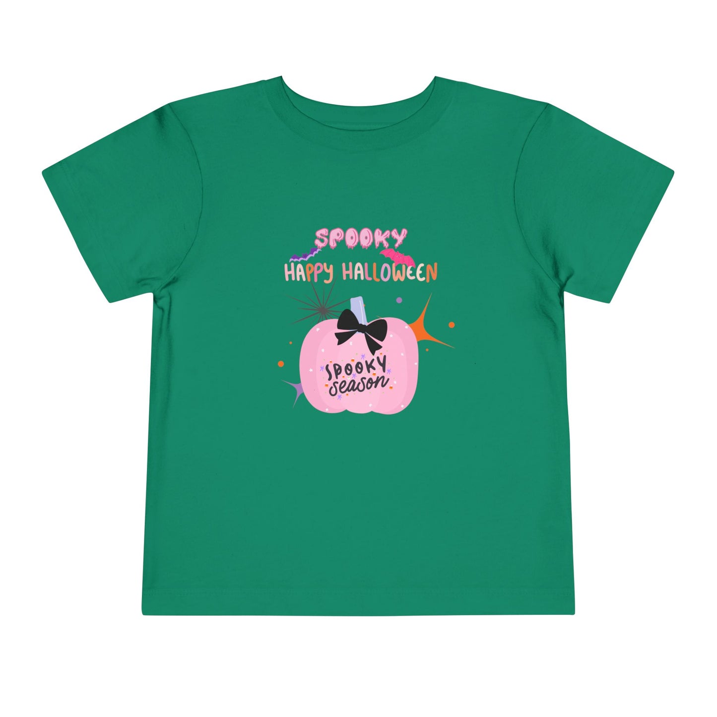 Toddler Pretty in Pink Spooky Season Tee